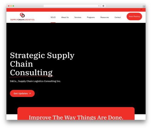Ippsum theme WordPress - supplychainlogistics.net