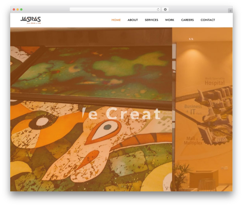 Jasras WordPress theme - jasras.com