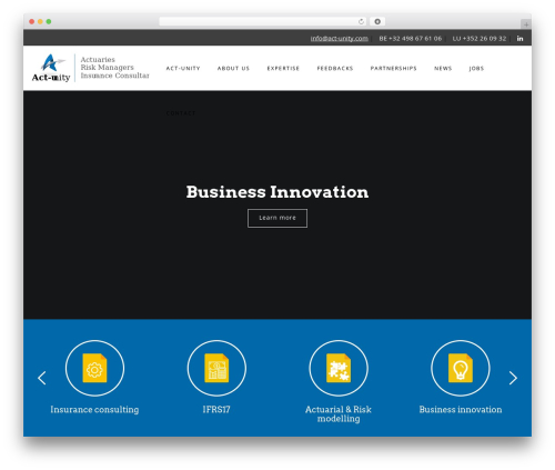 KIFF. Theme Base theme WordPress - act-unity.com