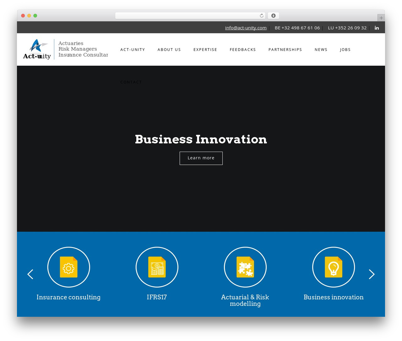 KIFF. Theme Base theme WordPress - act-unity.com