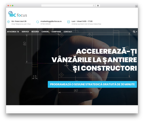 Quincy WordPress theme - ibcfocus.ro