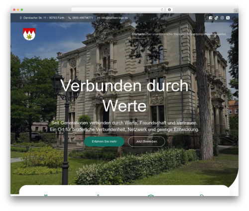 Siteleads WordPress plugin - franken-loge.de