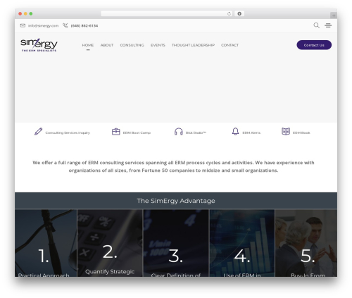 Simergy theme WordPress - simergy.com