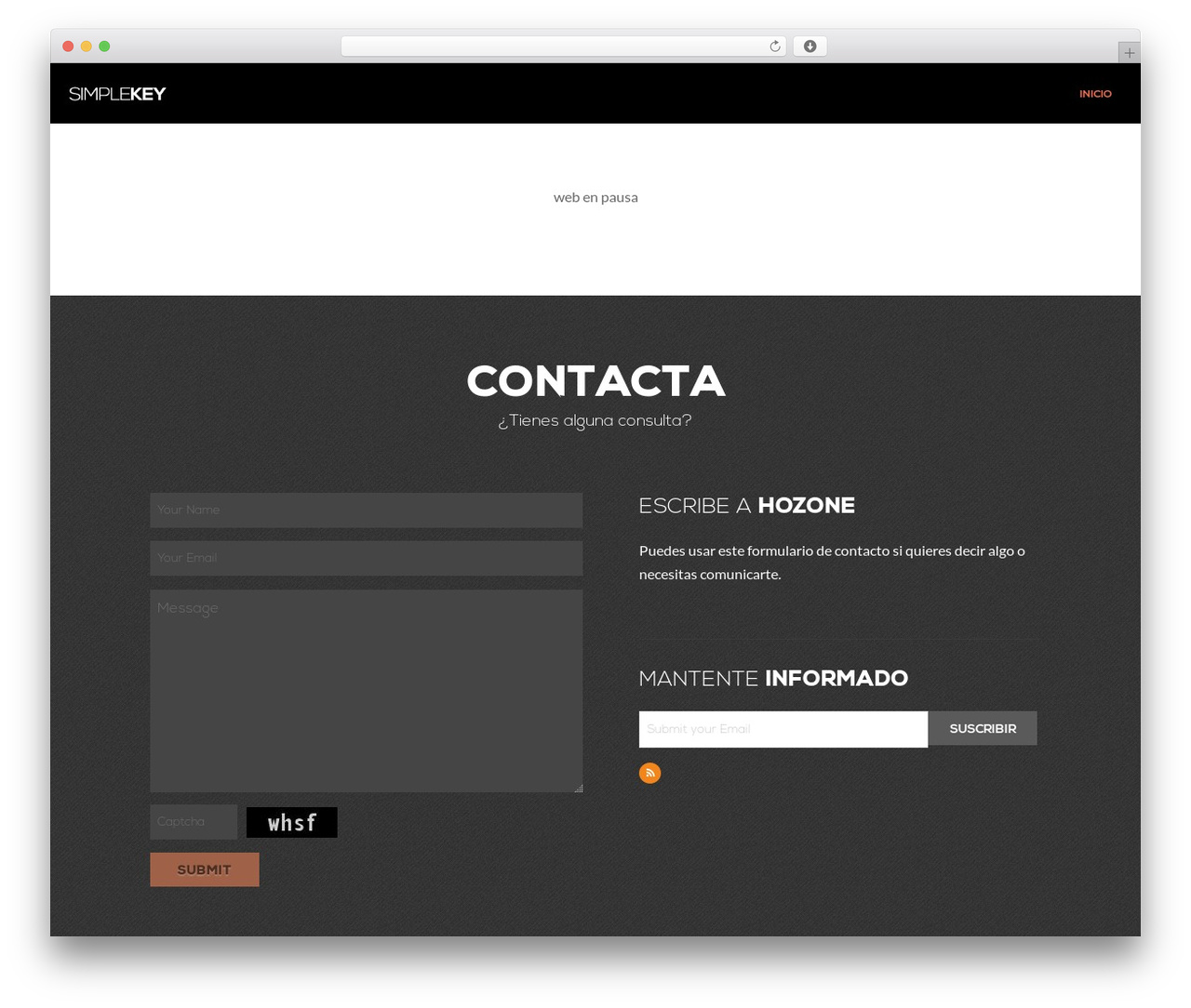 SimpleKey WordPress website theme - bighozone.com