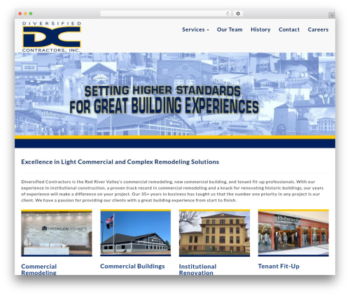 Theme WordPress zerif - diversifiedcontractorsinc.net