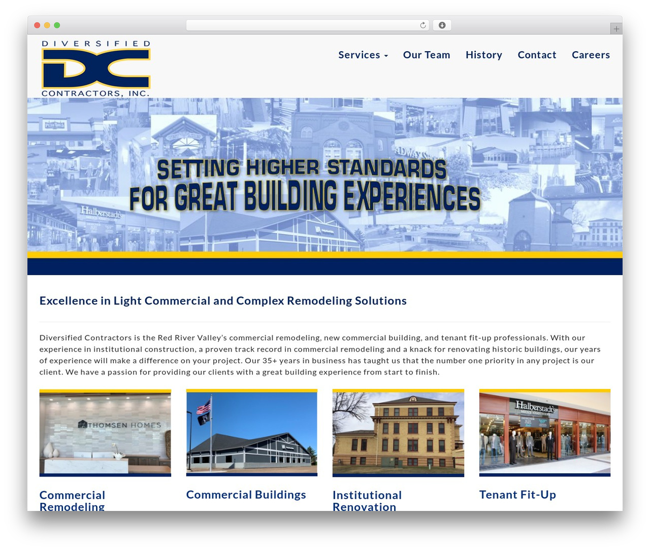 Theme WordPress zerif - diversifiedcontractorsinc.net