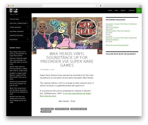 Bluesky feed for wordpress main WordPress plugin - blipblop.net
