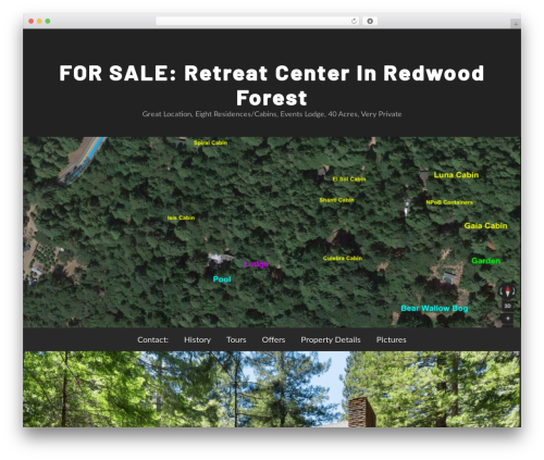 WordPress theme Barlow - frogwood.org