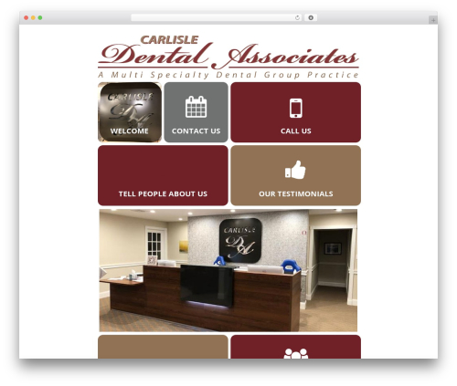 X theme WordPress - carlisledentalassociates.com