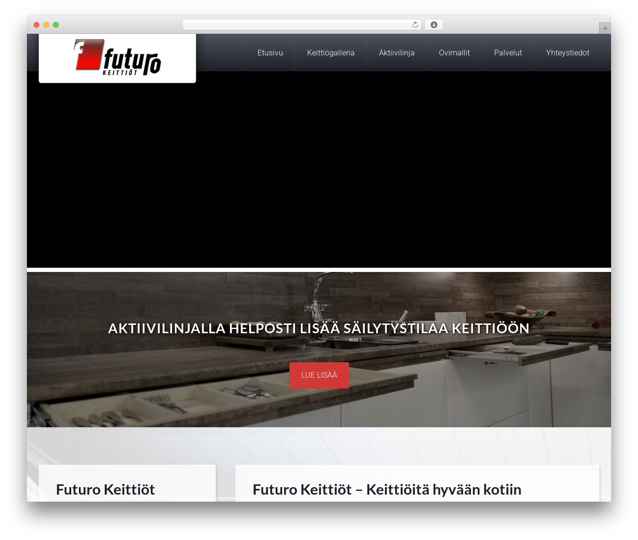 Genesis WordPress theme - futuro.fi