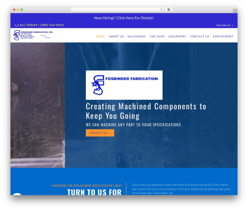 Beacon Theme theme WordPress - fosbinderfab.com