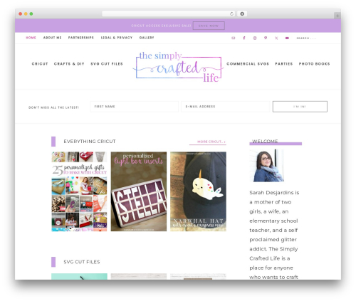 Captivating Theme best WordPress theme - thesimplycraftedlife.com