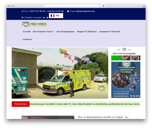 FeedNeeds WordPress theme - feedneeds.org