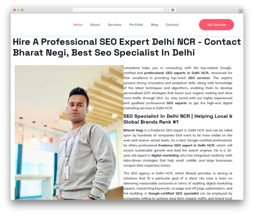 Hello Elementor WordPress theme - letsaskme.com