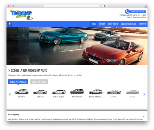 Theme WordPress GestionaleAuto.com - tecnocarauto.it