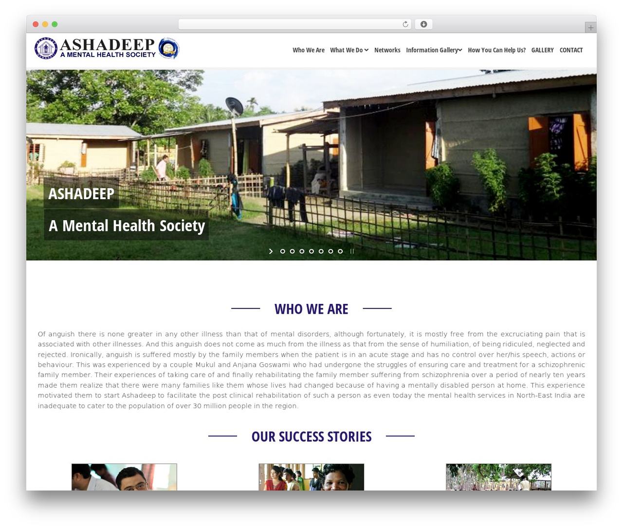 WordPress theme Ashadeep - ashadeepindia.org