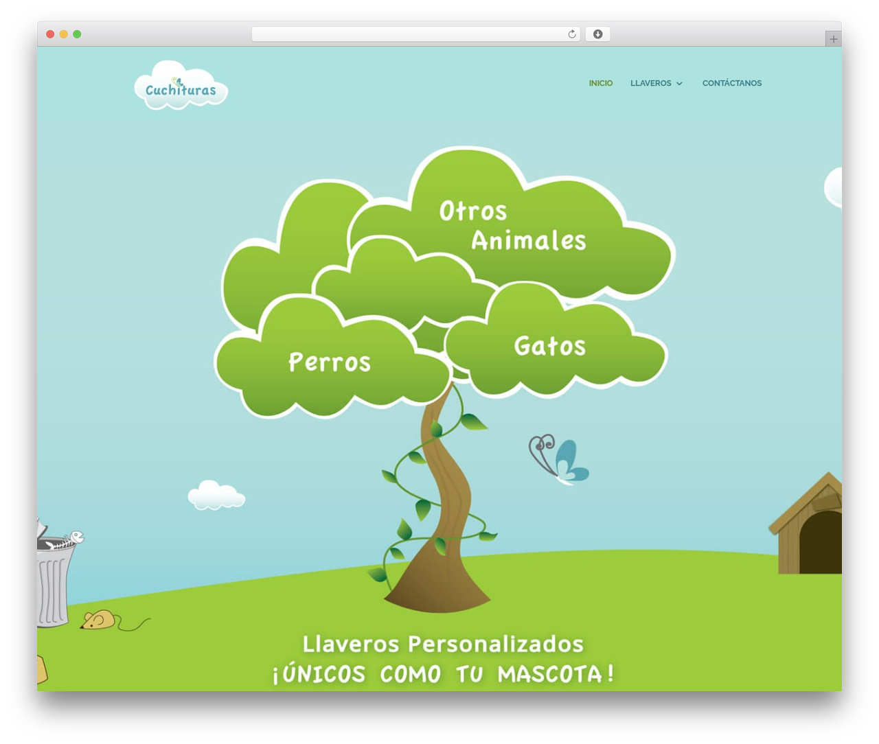 WordPress theme Cuchituras - cuchituras.com