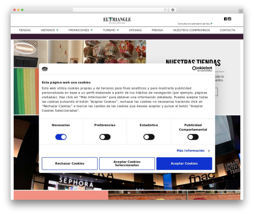 WordPress theme El Triangle - eltriangle.es