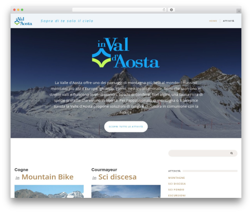 WP theme Bourbon - invaldaosta.it