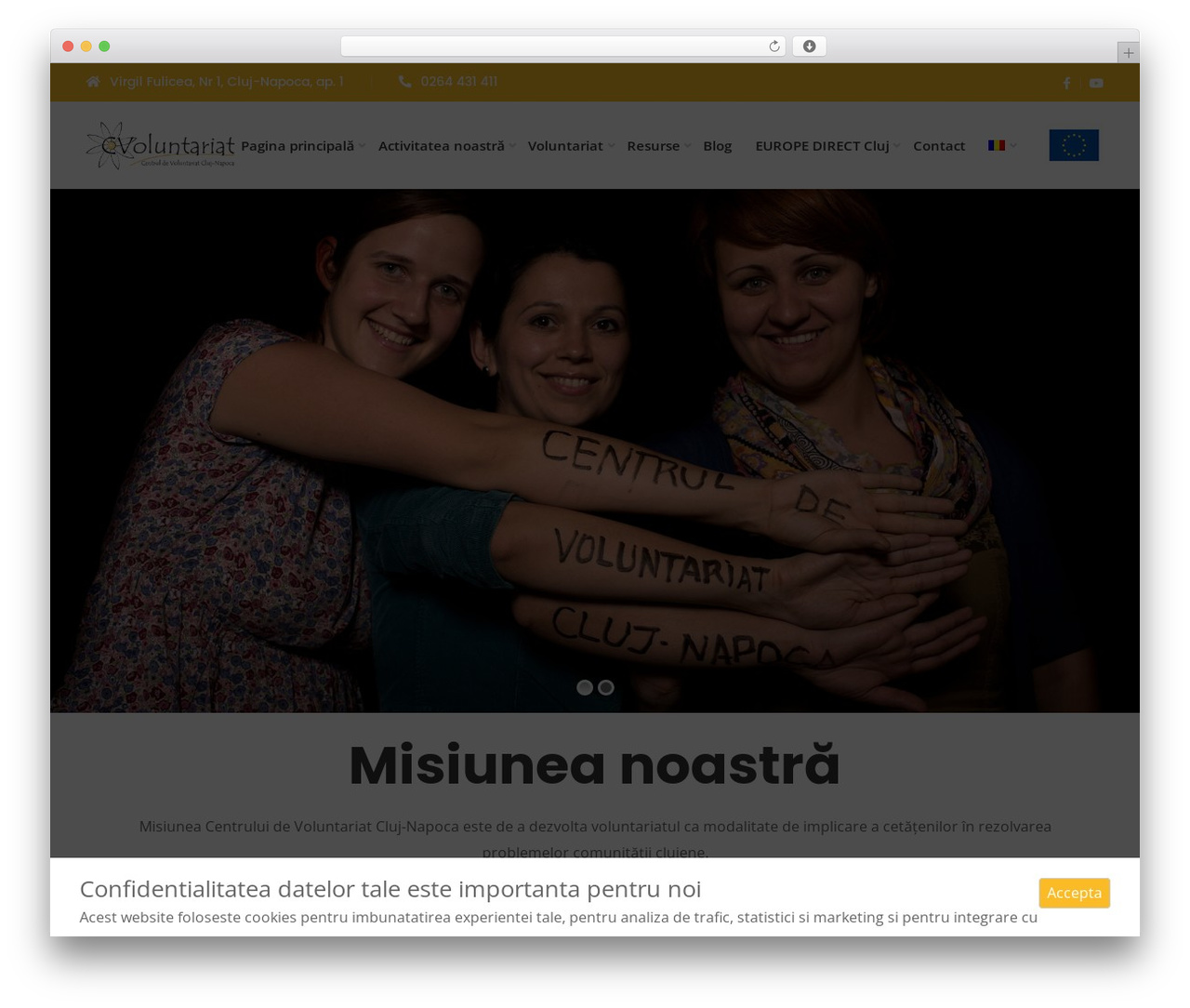 Best WordPress theme Lifeline2 Child - centruldevoluntariat.ro