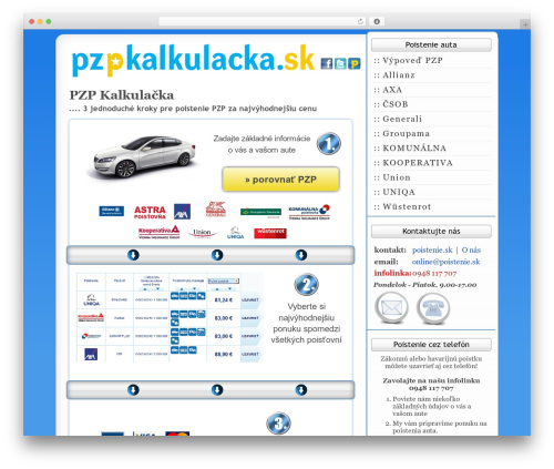 Delicate WordPress theme - pzpkalkulacka.sk Delicate WordPress theme - pzpkalkulacka.sk