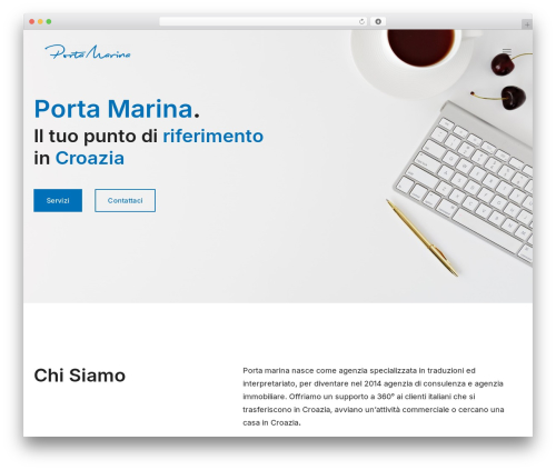 Denaro WordPress theme - portamarina.hr