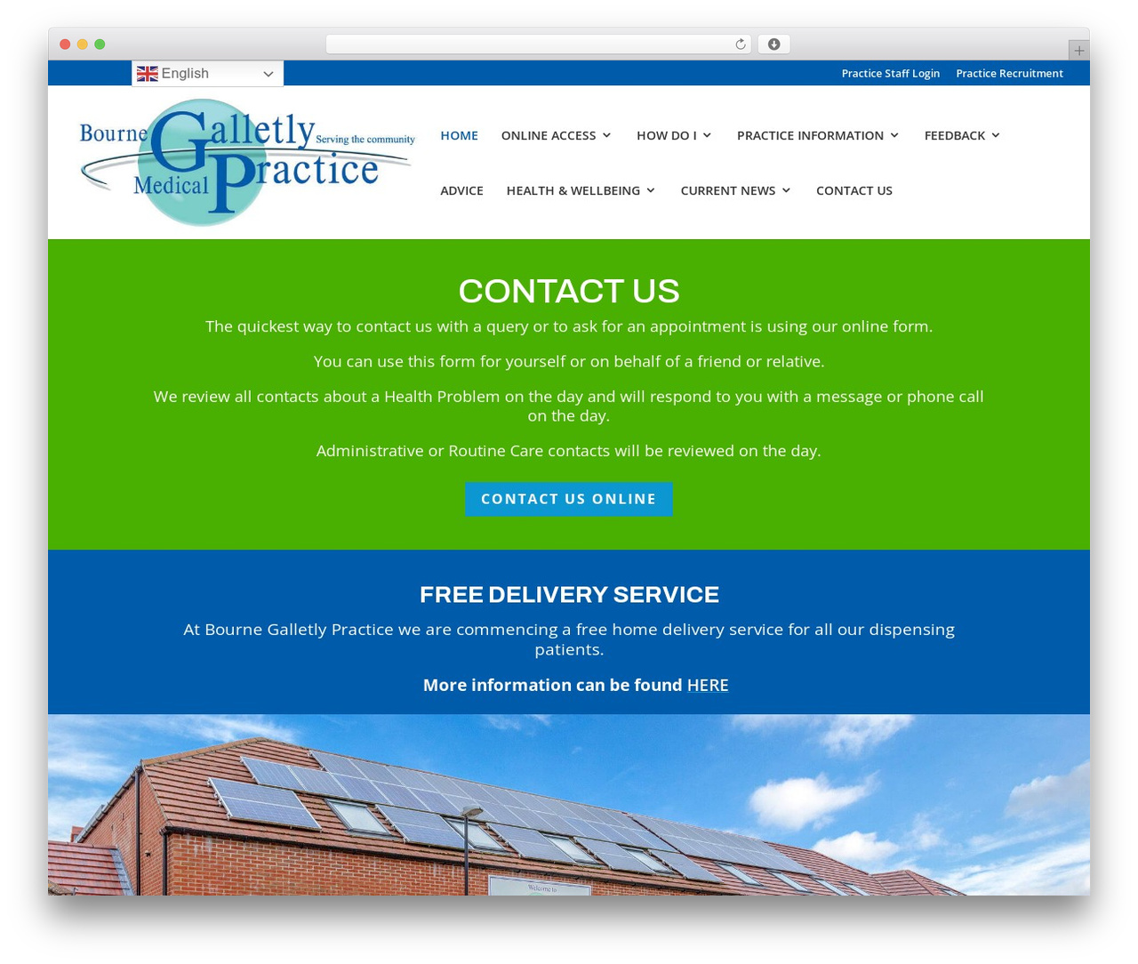 Divi theme WordPress - galletly.co.uk