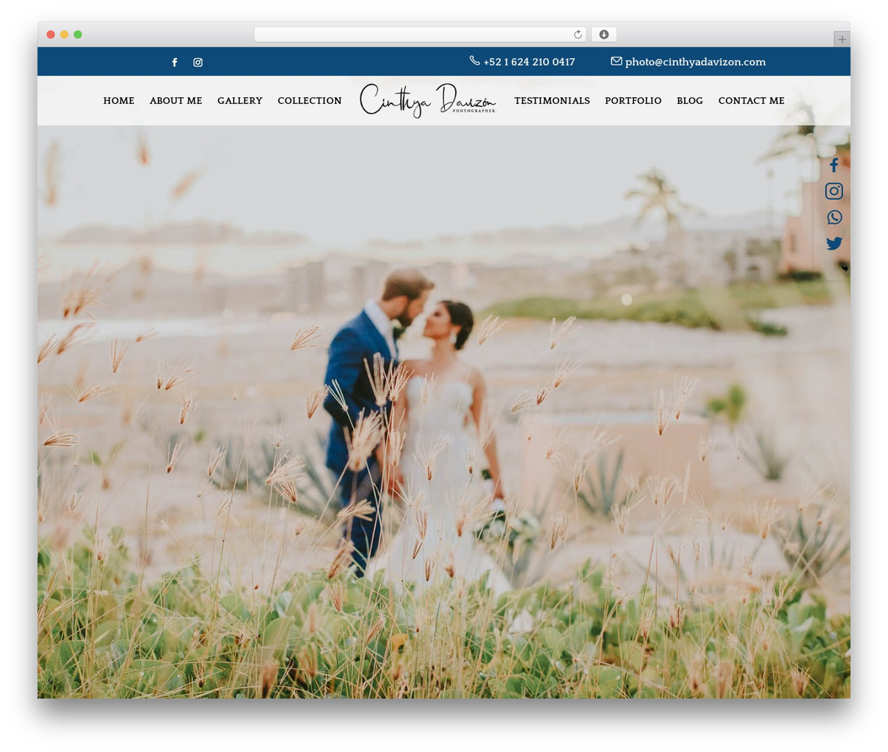 Divi WordPress theme - cinthyadavizon.com