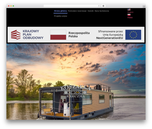 Booking calendar com WordPress plugin - houseboat-koszarka.pl