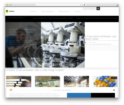 Hello Elementor top WordPress theme - weblijn.nl