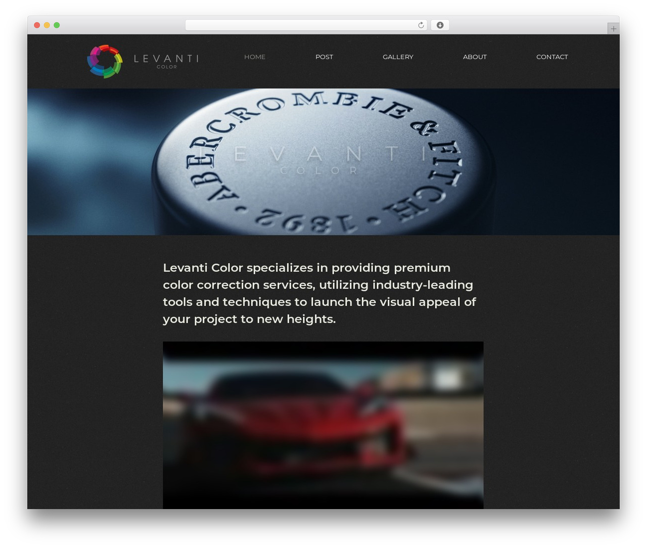Levanti WordPress theme - levanticolor.com