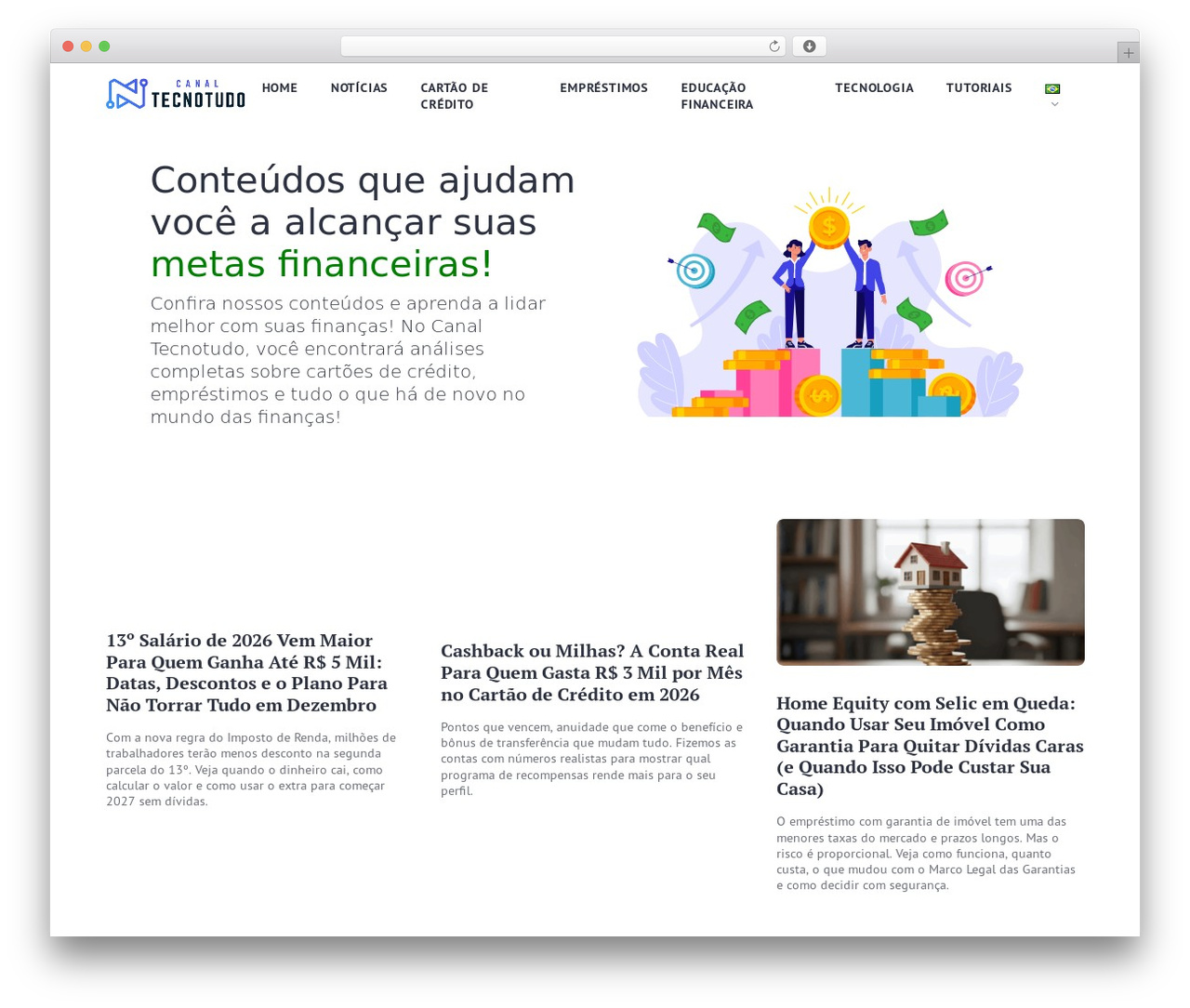 Mediaholic Version 3.0 WordPress theme - canaltecnotudo.com