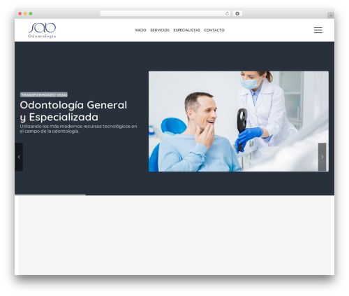 Medicate top WordPress theme - clinicasab.com