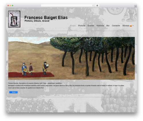 Milli theme WordPress - baiget.net