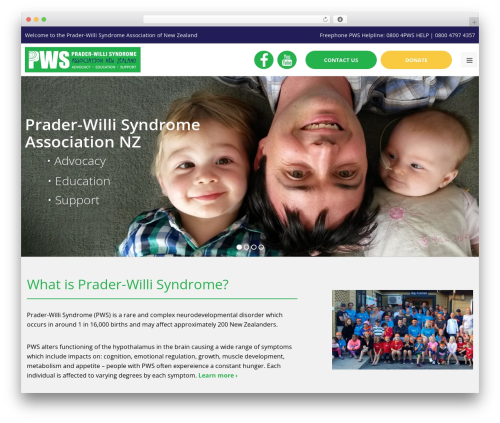 PWS WordPress theme - pws.org.nz