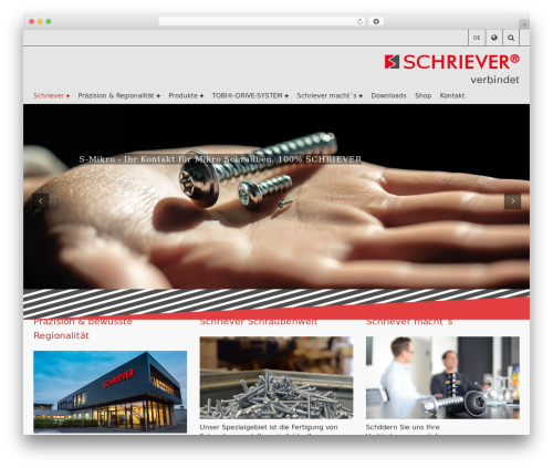 Slupy WordPress Theme best WordPress theme - schriever-schrauben.de
