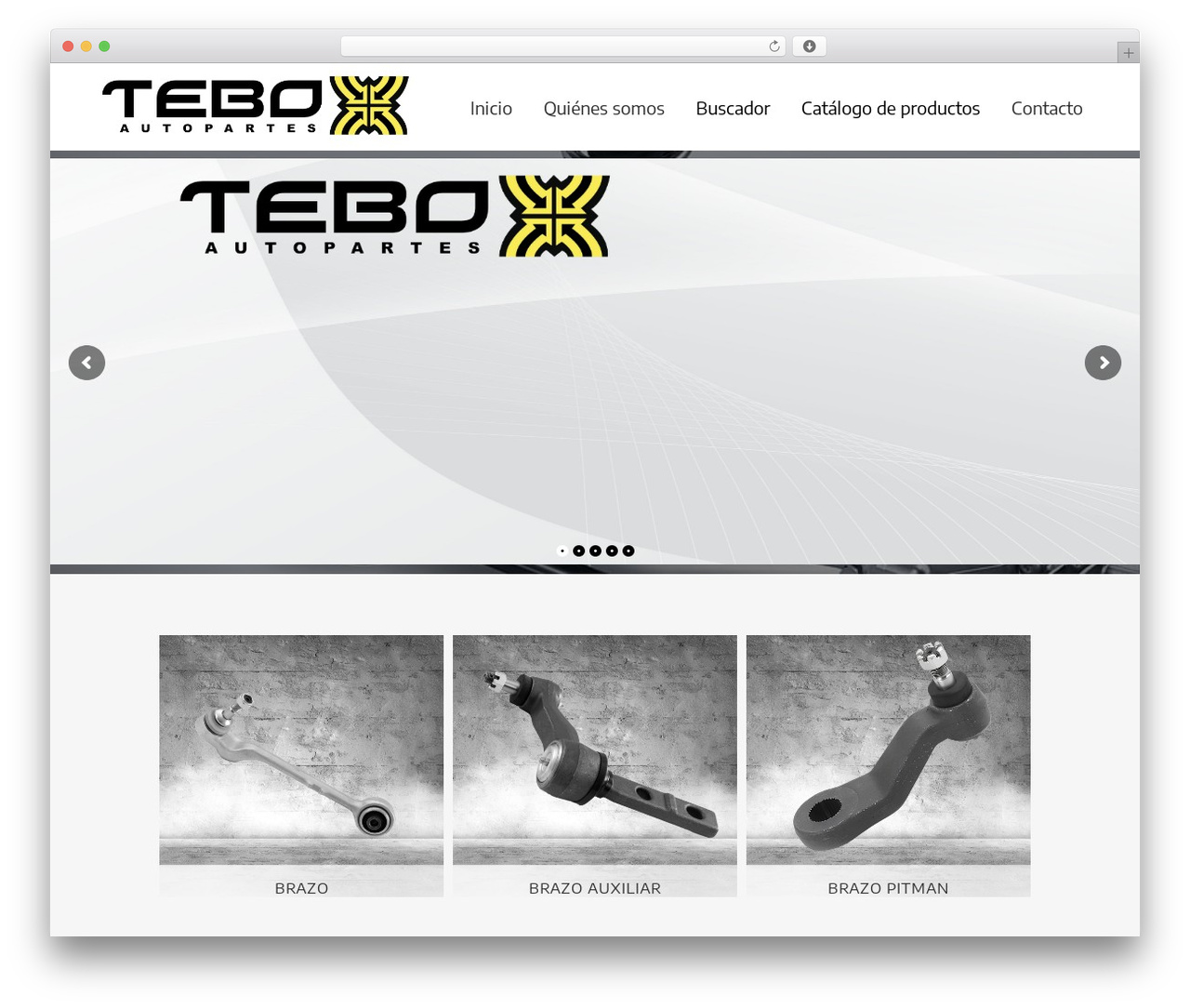Theme WordPress Bridge - tebo.com.mx