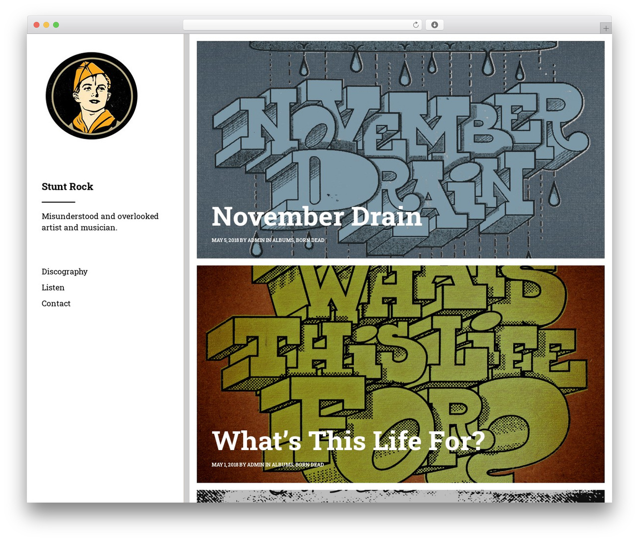 Theme WordPress Raiden - stuntrock.com Theme WordPress Raiden - stuntrock.com