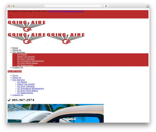 WordPress theme Context - goingaire.com