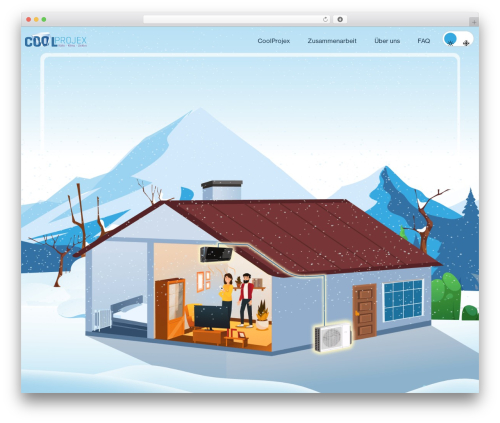 WordPress theme Hello Elementor - coolprojex-klima.de