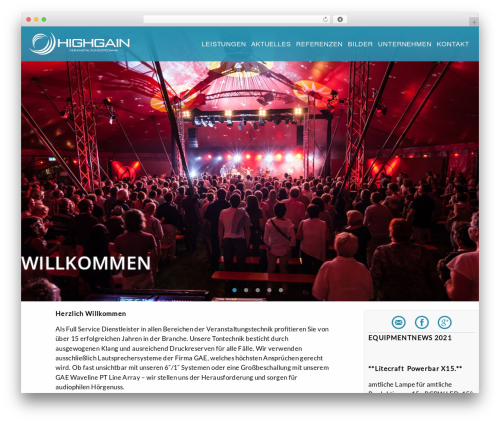 Simplelightbox (simplelightbox) free WordPress plugin - high-gain.de