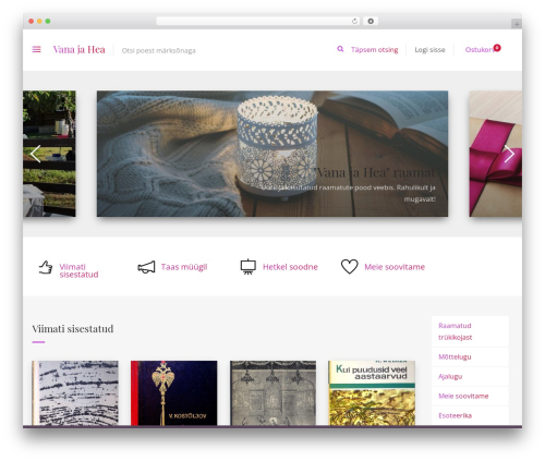 WS Starter Theme WordPress theme - vanajahea.ee