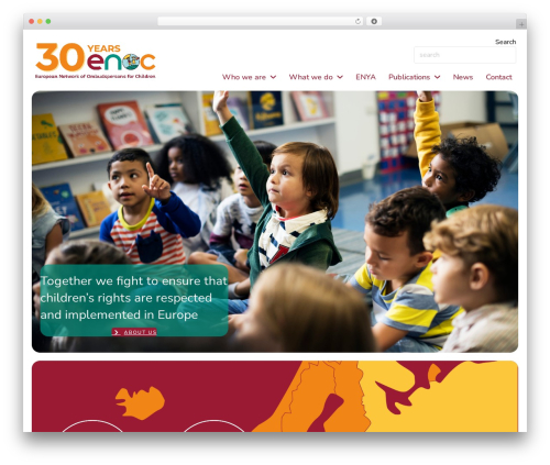 Beaver Builder Theme WordPress theme - enoc.eu