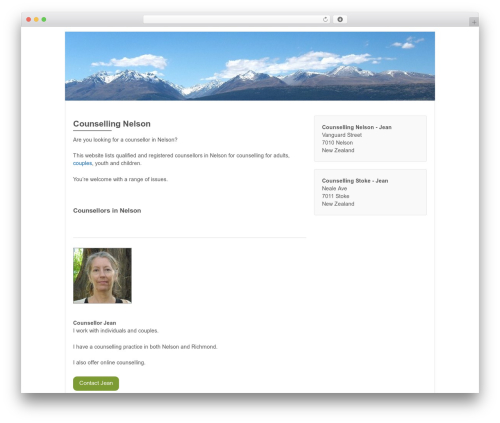 Best WordPress theme Responsive Pro - counselling-nelson.com
