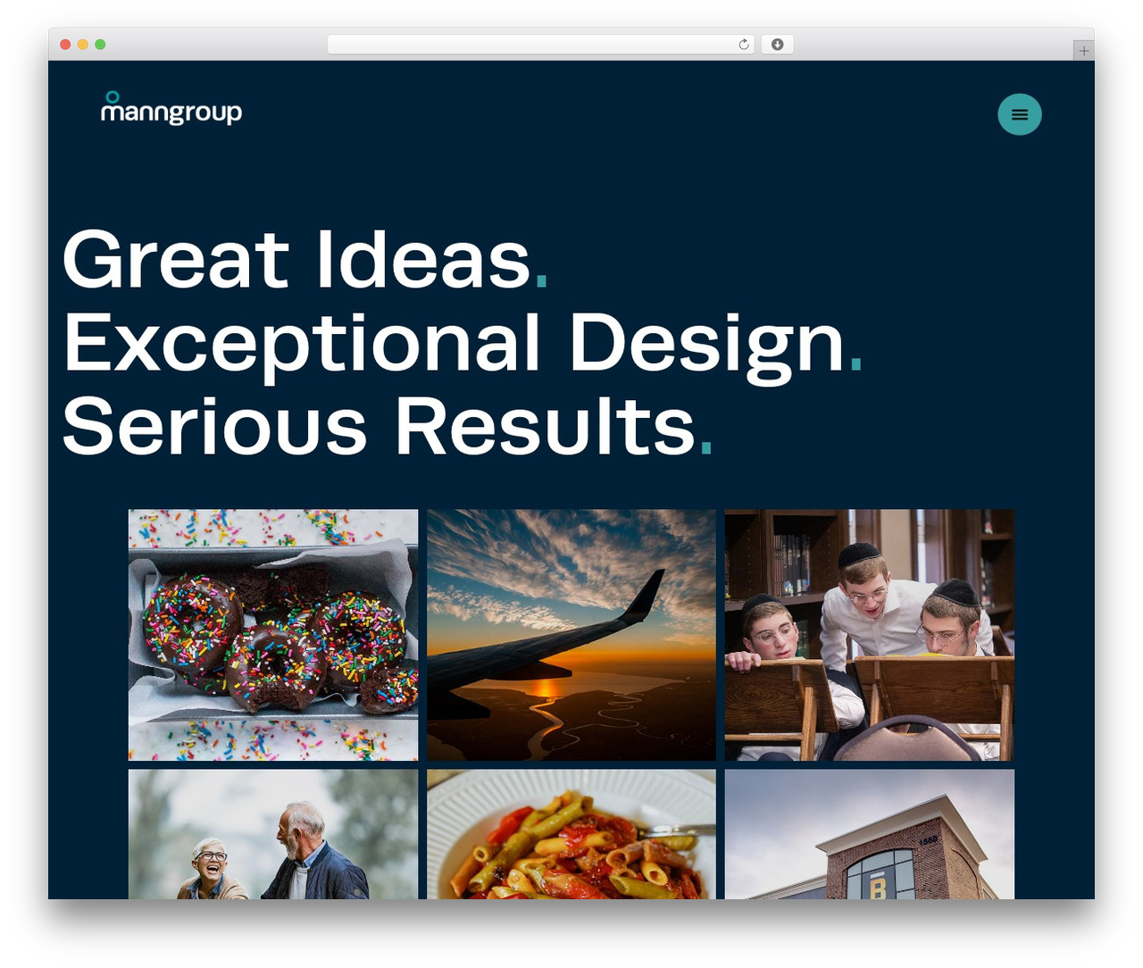 Bigger WordPress theme - mann.group