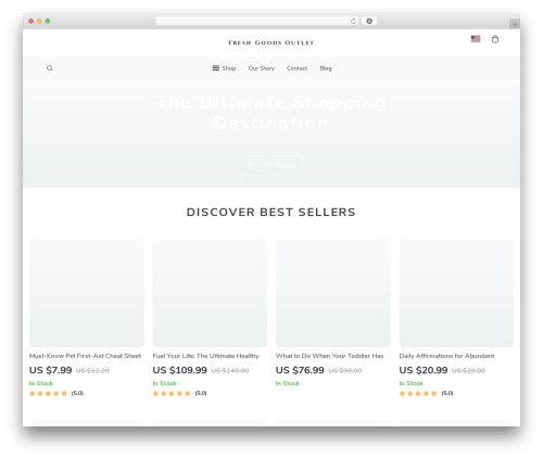 Botticelli WordPress theme - freshgoodsoutlet.shop