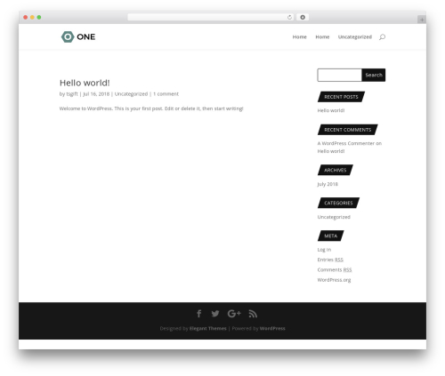 Candy One WordPress theme - handmedowntimeshare.com