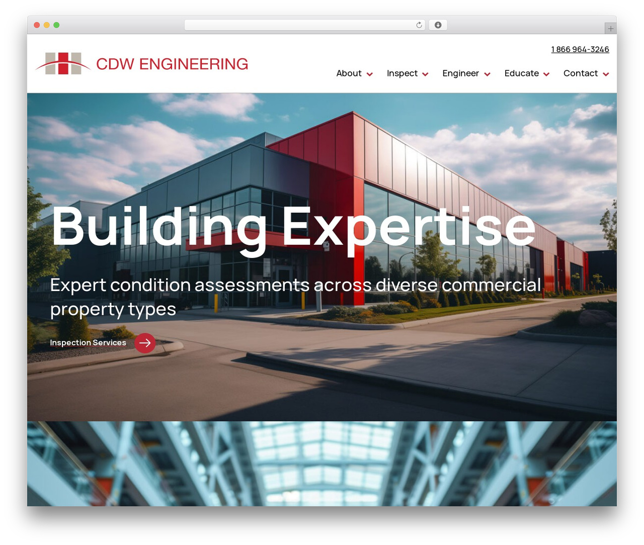 CDW WordPress theme design - cdwengineering.com