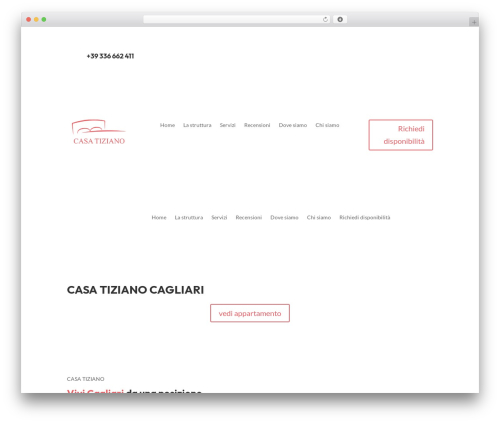 Divi premium WordPress theme - casatizianocagliari.com