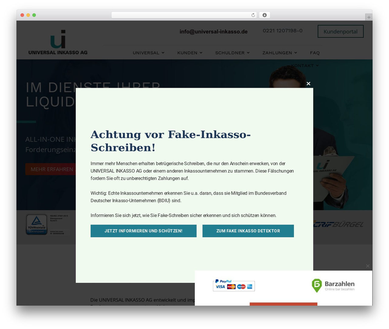 Divi WordPress theme - universal-inkasso.de Divi WordPress theme - universal-inkasso.de